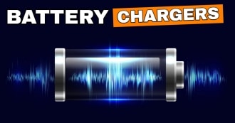 Chargers for flashlight batteries