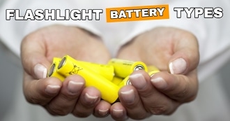 Flashlight battery types